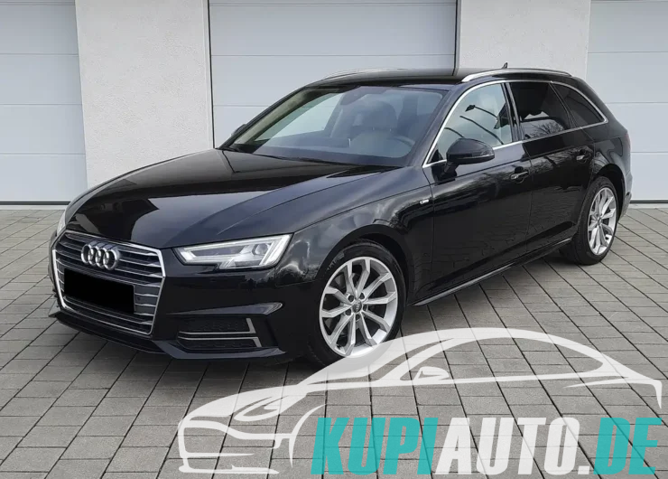 Audi A4 A4 Avant/2xS-Line/LED/VirtC/B&O/Leder/18″
