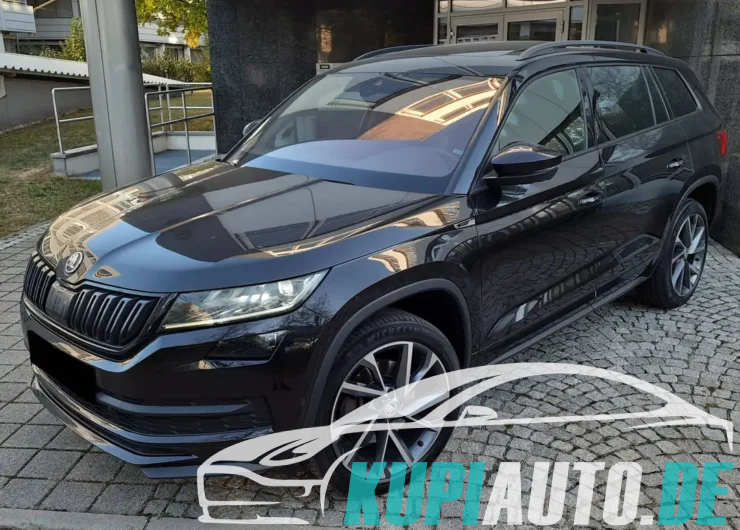 Skoda Kodiaq Sportline 4×4/LED/7Sitz/Pano/Kam/AhK/StdH/20″