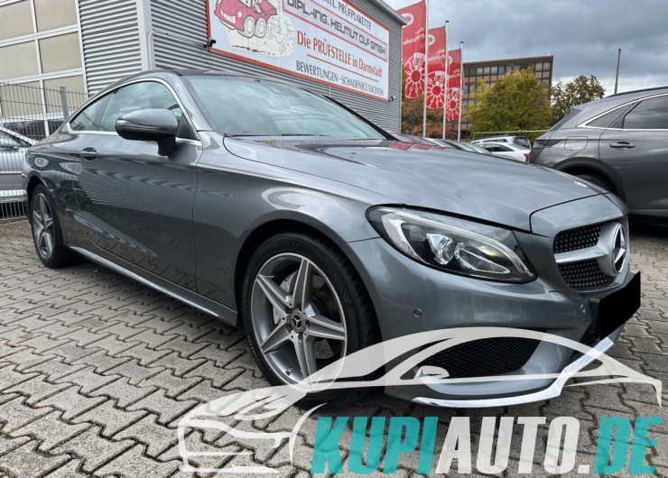 Mercedes-Benz C 200 Coupe AMG Line LED/Leder/Memory/Navi