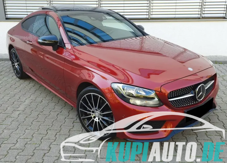 Mercedes-Benz C 300 Coupe/3xAMG-Line/Pano/Kam/Leder/19″