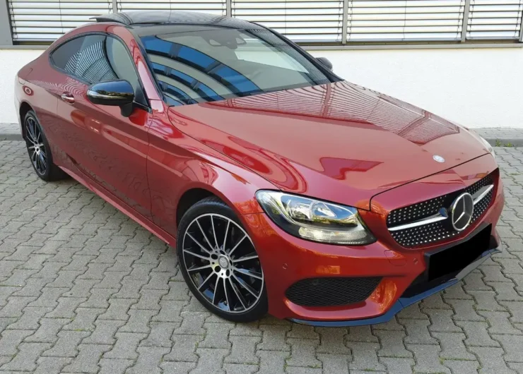 Mercedes-Benz C 300 Coupe/3xAMG-Line/Pano/Kam/Leder/19″