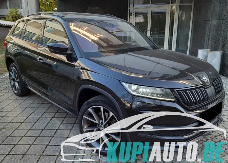 Skoda Kodiaq Sportline 4×4/LED/7Sitz/Pano/Kam/AhK/StdH/20″