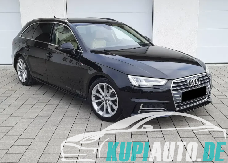 Audi A4 A4 Avant/2xS-Line/LED/VirtC/B&O/Leder/18″