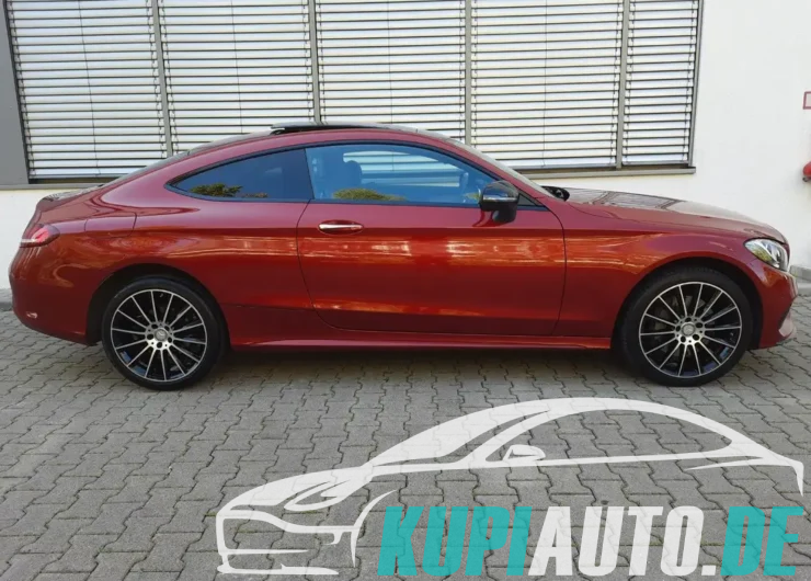 Mercedes-Benz C 300 Coupe/3xAMG-Line/Pano/Kam/Leder/19″