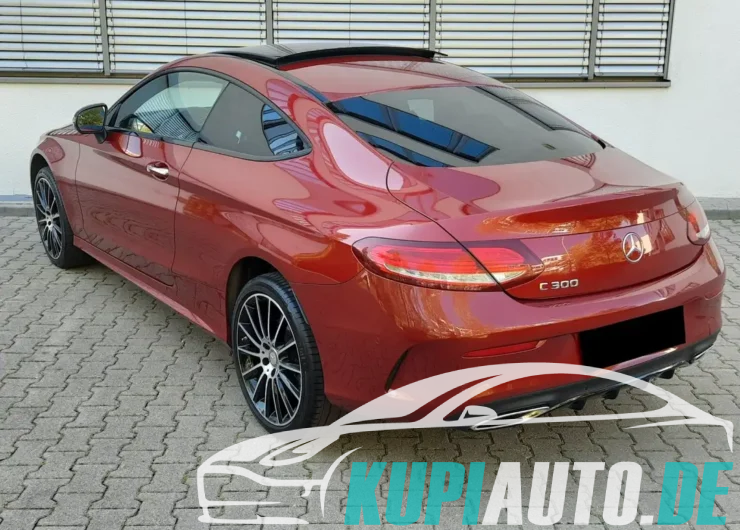 Mercedes-Benz C 300 Coupe/3xAMG-Line/Pano/Kam/Leder/19″