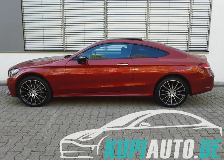 Mercedes-Benz C 300 Coupe/3xAMG-Line/Pano/Kam/Leder/19″