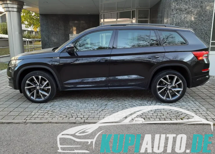 Skoda Kodiaq Sportline 4×4/LED/7Sitz/Pano/Kam/AhK/StdH/20″